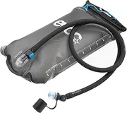 EVOC Hydration Bladder 2 Insulated Hydration Bladder (Leak-Proof Hydration Bag with Insulated Hose, BPA & PVC Free, Easy to Clean), Carbon Grey