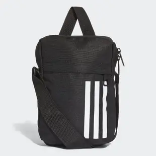 2018 8月 ADIDAS 3-STRIPES 三條線 側背包 斜背小包包 黑色 愛迪達 CG1537 方形包