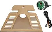 Dash Clock Cover, Instrument Panel Trim 970 552 151 01 6W0, Compatible with Panamera 2010‑2016, Upper Dashboard Housing, Speedometer Clock Panel Replacement (-1616210385013)