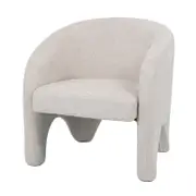 Marlona Linen Chenille Accent Armchair