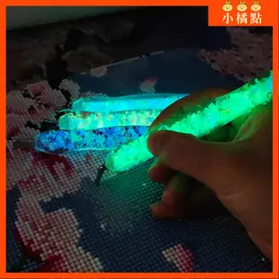 diy鑽石畫夜光點鑽筆套裝 新款鑽石繡5D夜光筆樹脂點鑽筆鑽石筆工具神器可批發