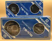 NIB Pioneer TS-V16 150 Watt TS-V10 60 Watt 3-Way 4 ohm Speakers Ts V16 Ts V10