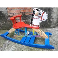 在飛比找蝦皮購物優惠-木馬 兒童搖馬 MIT台灣製 安全玩具標章 傳統木馬 ☆美來