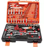 LOT Hand Tools Car Repair Ratchet Spanner Wrench Socket Set Car tire Repair Tool