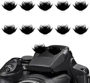 TOYMIS Microphone Wind Filter, Camera Mic Windscreen, 20pcs Wind Muff Sticker for Outdoor Windshield