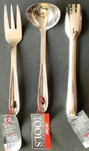 New ALL-CLAD 3 Piece Stainless Steel Kitchen Tools Professional High Quality