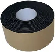 HOMSFOU Shockproof Foam Tape 3mm Thick Adhesive Sticker Window Sealing Vibration Dampening 5m Roll