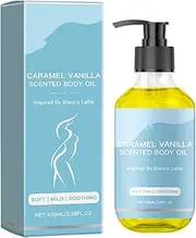 Caramel Vanilla Body Oil, Vanilla Body Oil，Fragrances Body Oil Caramel , Brightening Skin Oil Moisturizing And Nourishing Dried Skin, Tightening And Firming Skin Long Lasting Hydration For All Skin (1)