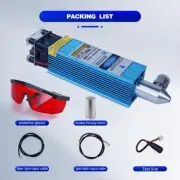 40W 450nm Laser Head With Air Assist For CNC DIY Laser Cutting Engraving Machine