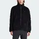 Adidas Adv Camo Fleece IJ0723 男 立領外套 運動 休閒 抓絨 保暖 舒適 拉鍊口袋 黑