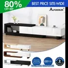 ALFORDSON Extendable Entertainment Unit TV Cabinet 190-280cm Stand Storage Shelf