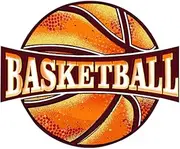 Fabric Panel 8"x8" Basketball 100% Cotton Quilting Panel Square AM1460