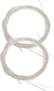 Kisangel Classical Guitar Nylon Strings 2 Sets Acoustic Guitar Accessories Silver Plated Performance