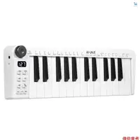 在飛比找蝦皮購物優惠-M-vave SMK-25mini MIDI 鍵盤可充電 2