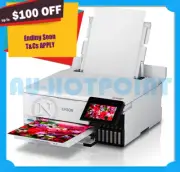 EPSON EcoTank Photo ET-8500 WiFi Color All-in-One Supertank Printer C11CJ20501