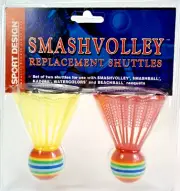 Sport Design Smashvolly RainBow Badminton Shuttlecocks.