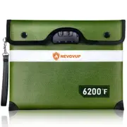 Fire Proof Money Bag Cash Fireproof Document Safe Pouch Waterproof Case