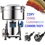 3500G Commercial Grain Mill Grinder Beans Spices Herb Nuts Grinding Machine