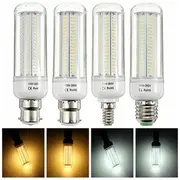 E27 E14 B22 16W 200 SMD 2835 Pure White Warm White LED Corn Light Bulb AC 110-265V E14 PURE WHITE
