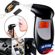 Self Analyzer Breathalyser Police Breath Alcohol Tester Digital Detector