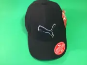 PUMA Stretch Fit Adult Unisex Hat Size L/XL Black w/Silver