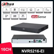 Dahua 4K 8MP AI NVR 2SATA 16CH WizSense 1U Recorder Face Recognition NVR5216-EI