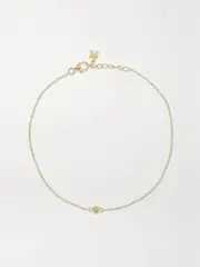 [Mateo] Mateo - 14-karat Gold Diamond Bracelet - One size One size Gold