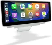 8.3 to 10.25 Touch Screen CarPlay Kit for Audi Q2 MIB2 Radio Wireless Android Auto Backup Cameras WiFi Android 13 Apps Navigation Netflix YouTube Spotify Prime Video Whatsapp Reddit MirrorLink (64GB)