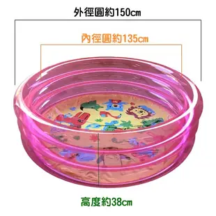 【WEKO】兒童充氣游泳池 泳池 玩水 幼童泳池 游泳池 充氣款 100cm 120cm 150cm