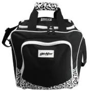 KR Strikeforce Krest White Leopard 1 Ball Bowling Bag