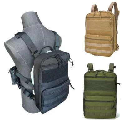 Tactical Molle Backpack Outdoor Hydration Rucksack Camping Hiking Trekking Bag