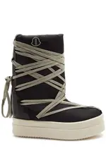 Rick Owens X Moncler Bigrocks Padded Nylon Snow Boots - Black - 42 (3XL) 42 (3XL)