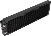 Water Cooling Radiator,G1 4 Thread 14 Pipes Fast Heat Dissipation Computer Radiator Water Cooling Cooler for CPU Heat Sink,Water Cooling Heat Exchanger,Red Copper Brass Steel