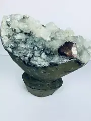 Apophyllite Geode Free Standing Crystal Cluster AP052 A
