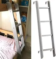 Wooden Loft Bed Ladder Durable Bunk Bed Ladder/Replacement Ladder, Universal RV Camper Step Ladder, Hanging Climb Ladder Load 150kg/ 330 Lbs