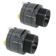 Pair Audiopipe 1" Neo Titanium Bullet Super Tweeter 500W 4Ohm Car Audio