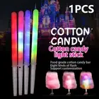 Glowing Floss Luminescent LED Flashing Marshmallow Light Sticks Sugar Free tiLTQ