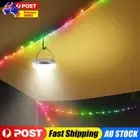 Solar String Lights Rechargeable Camping Lantern Waterproof Tent Light(Colorful)