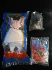 Vintage 1997 Anastasia Movie Burger King Kids Meal Toys Bundle NIP