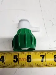 Liqui-Box 33230 Replacement PEPSI BIB Bag Connector Thread x Barbed Encore Green