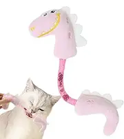 Spring Cat Toys Cat Nip Chew Stick Kitten Teething Stick Durable Cat Chew Stick Cat Chew Stick Cat Teeth Cleaner Cat Nip Teething Toy Plush Kitten Toy Fluffy Chew Toy Cat Teeth Health Cat Chew Stuffed