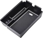 Center Console Organizer Tray 2023 Fit for Kia Fit for Sportage Fit for NQ5 Armrest Storage Box Secondary Insert Tray Coin Container ABS Material (Color : White)