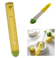 Grater Zester Slicer Citrus Cheese Hand Lemon Nutmeg Stainless Steel Trudeau