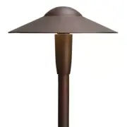 Kichler 15810-30 Bronze Dome 22" Led Path & Spread Light - 3000K