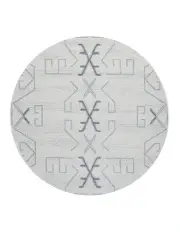 [Rug Culture] Paradise Cala Round Rug in Grey
