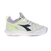 Diadora Speed Blushield Fly 4+ Clay Tennis Womens Green, Purple, White Sneakers