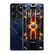 Pova5 Pro Unlocked Android 4G Phones, 6GB + 256GB, 6.7 Inch HD Screen, Snapdragon 888, 48MP+108MP HD Camera, Android 14 Unlocked Cell Phone, Black