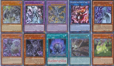 Yugioh Dark World Danger Deck - Grapha Reign-Beaux Snoww Unchained Dark Corridor