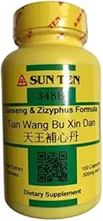 Ginseng & Zizyphus Formula Capsules/Tian Wang Bu Xin Dan/天王補心丹