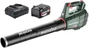 Metabo 18 V 150 Km/H Brushless Leaf Blower Kit with 1 x 5.2ah Batterty and Charger
